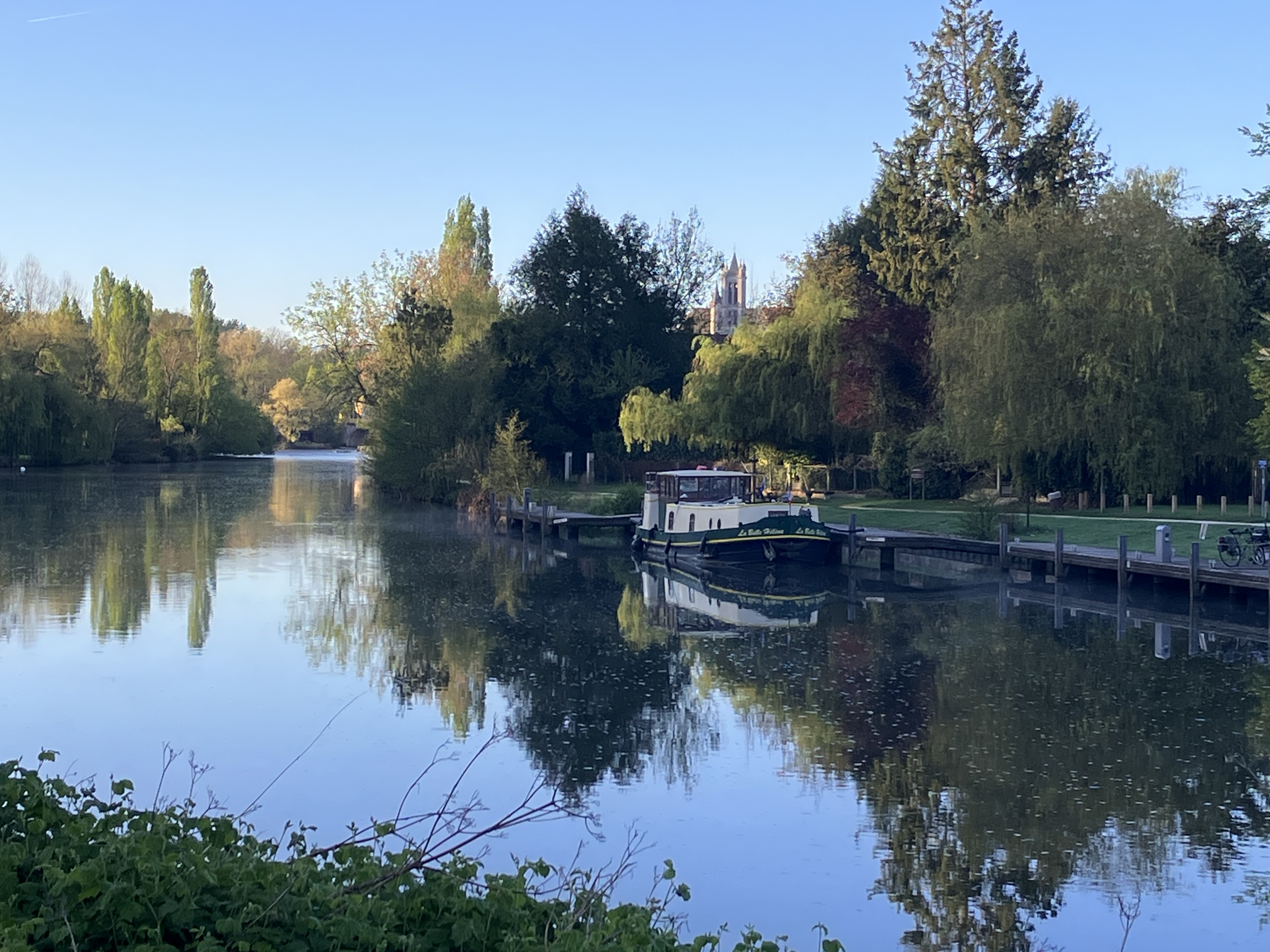 le Loing en revenant de Saint Mammès