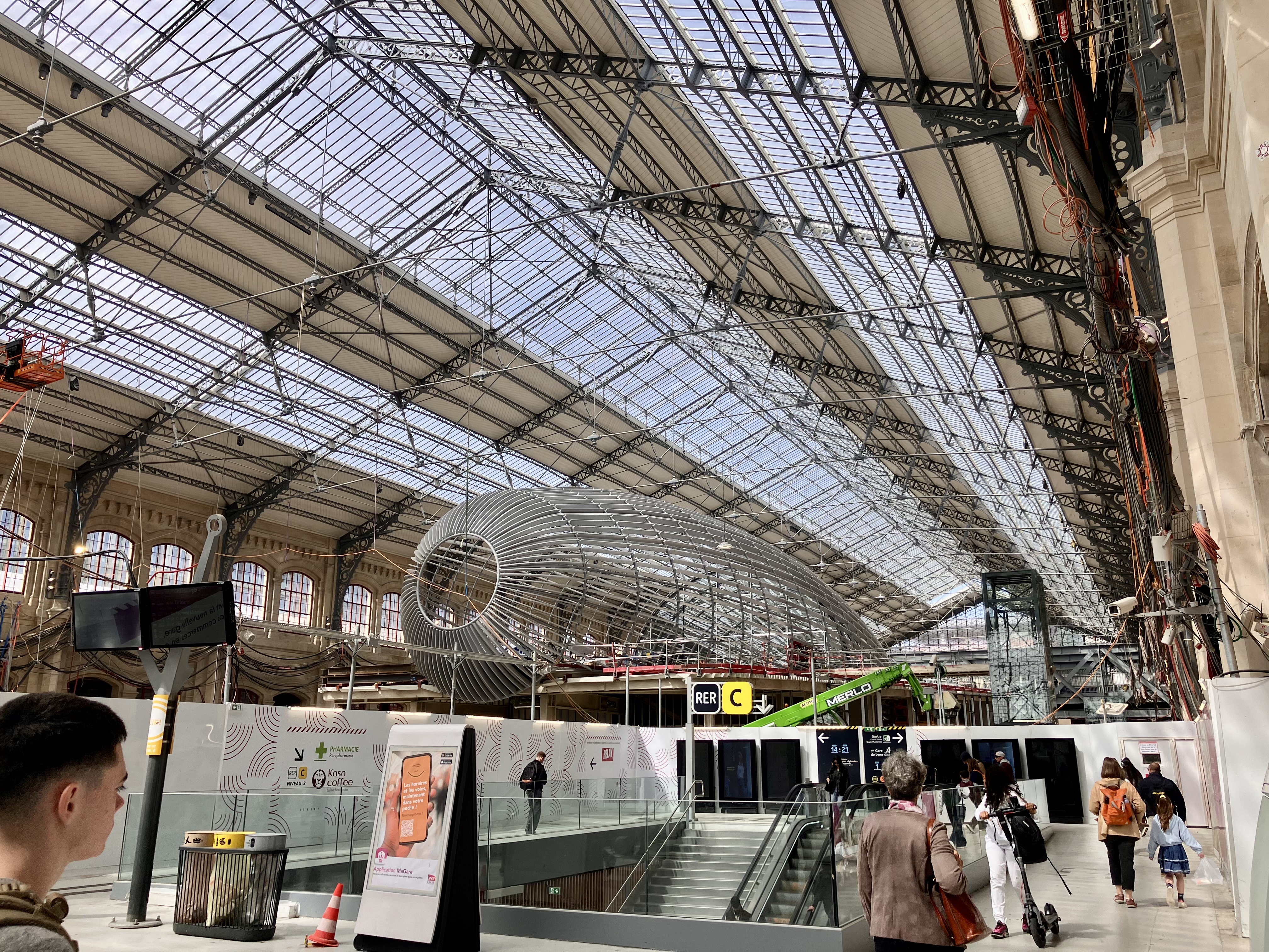 Travaux gare d'Austerlitz